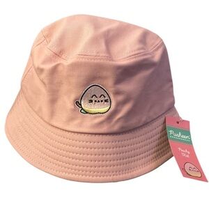 Pusheen peachy Bucket Hat NEW Pusheen box exclusive Pusheen cat as a peach